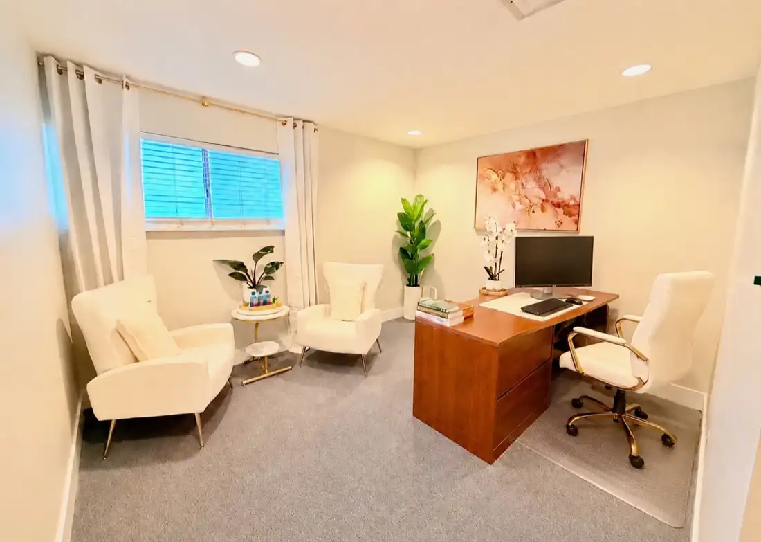 Inside the Universal Medical Group Vallejo clinic — a calm, private consultation office